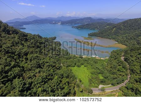 The Famous Sunmoon Lake At Taiwan