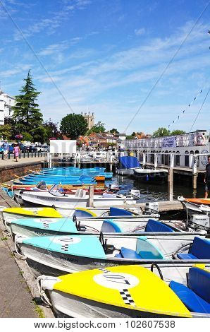 Boats on the River, Henley on Thames.