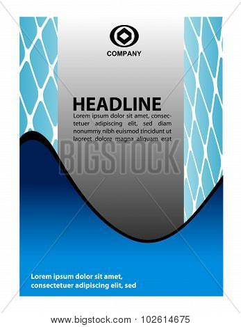 Abstract for text,Vector flyer
