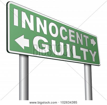 Innocent Or Guilty