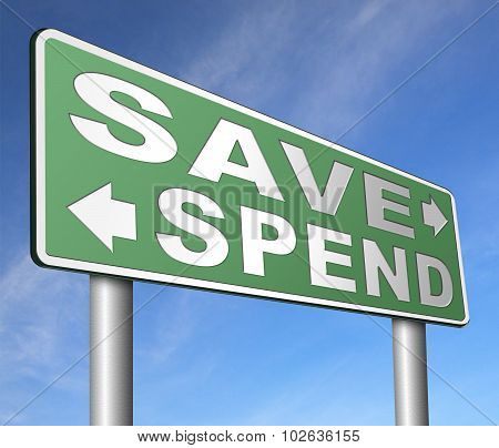 Save Or Spend Money