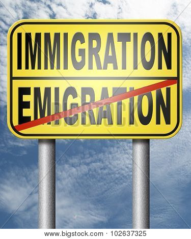 Immigration Or Emigration