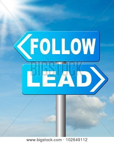 Follow Or Lead
