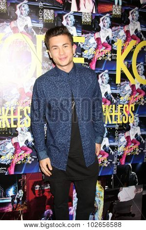 LOS ANGELES - SEP 23:  Paul Rey at the KODE Magazine October 2015 Issue Party at the The Well on September 23, 2015 in Los Angeles, CA