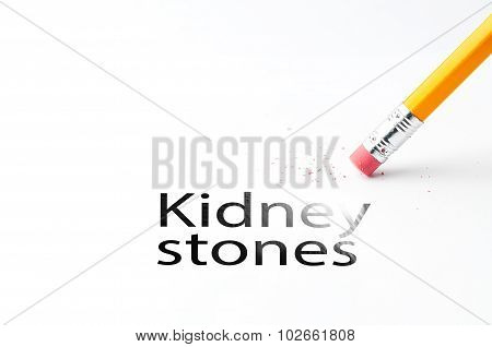 Pencil with eraser