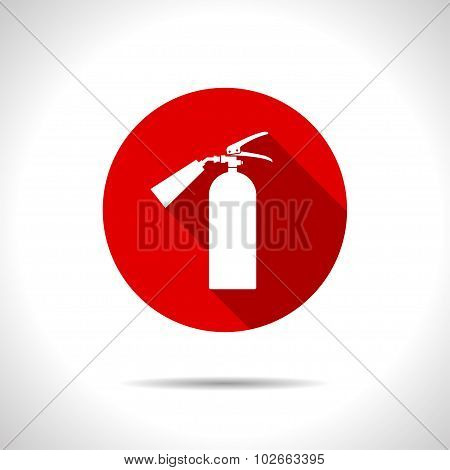 flat fire extinguisher