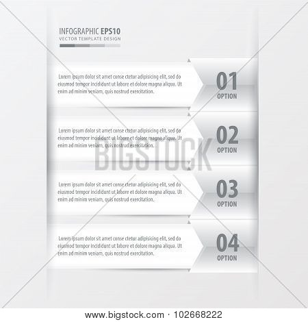 Modern Infographics Banner.white Color Style.