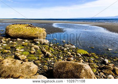 Rocks At Qualicum Beach
