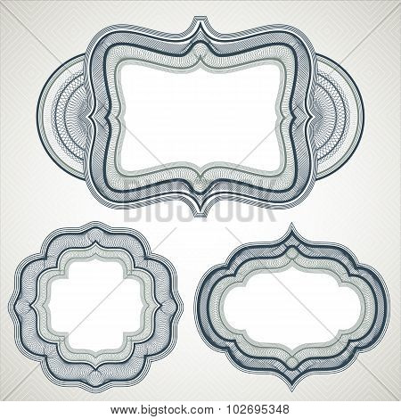 Guilloche Frames