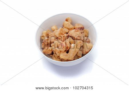 Crackling Pork Is A Local Food Of North Part Of Thailand