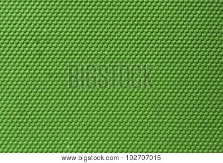 Green Painted Metal Wall Texture. Green Bubbles.