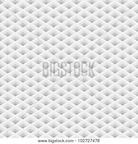 Perspective 3D Grid Seamless Pattern