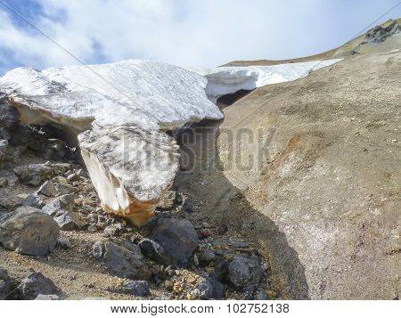 Glacier Detail In Iceland