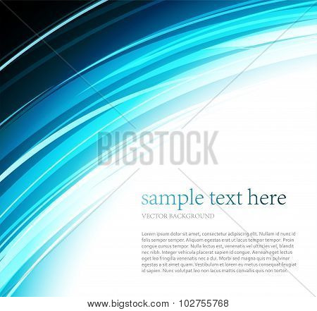 Abstract blue background
