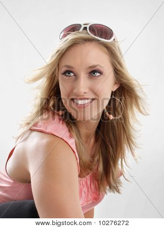 girl summer sunglasses
