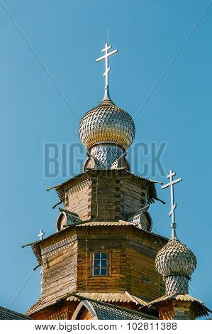 Church of Transfiguration in Old Russian Town of  Suzdal, Russia