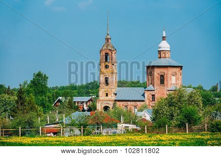 Church of Saints Boris and Gleb in Suzdal, Russia.