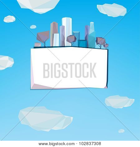 01 Polygonal city banner