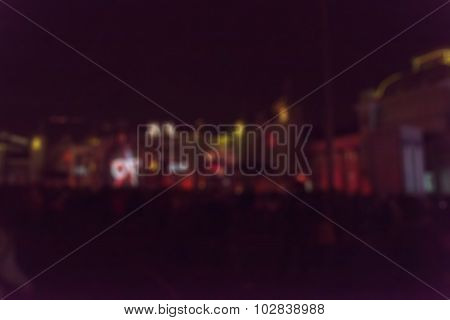 Light projection festival theme blur background
