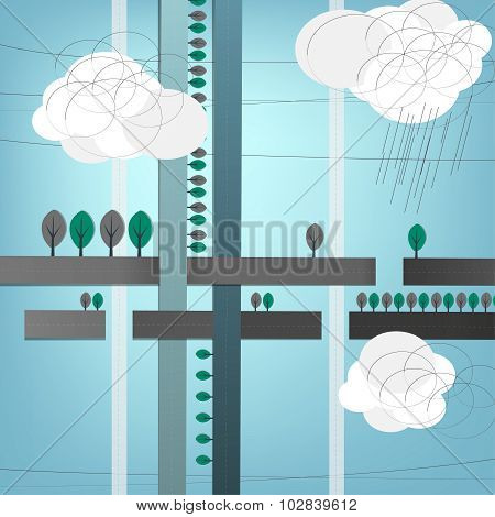 Cell Abstract Roads