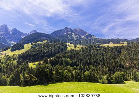 View On The Alps, Switzerland