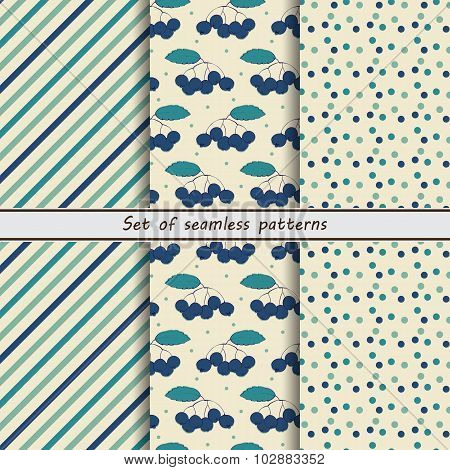 black mountain ash a set of seamless patterns stripe dot striped background diagonal backgrounds collection