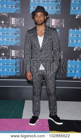 LOS ANGELES - AUG 30:  Jussie Smollett 2015 MTV Video Music Awards - Arrivals  on August 30, 2015 in Hollywood, CA                