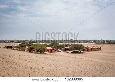 Temple of the Sun (Huaca del Sol).