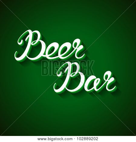 Beer.