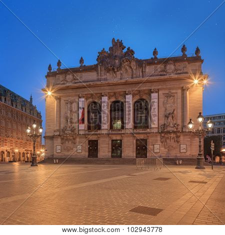 Opera house in Lille - France