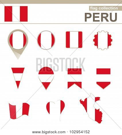 Peru Flag Collection