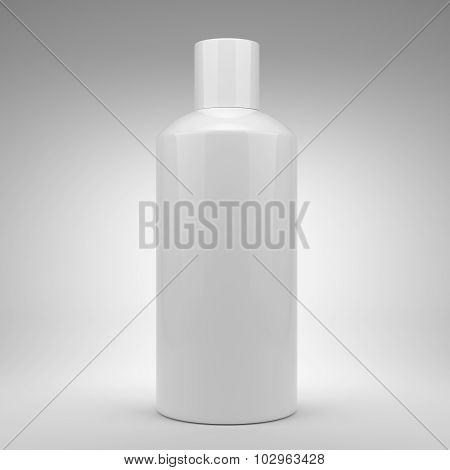 Blank Cosmetics Bottle. Best For Shampoo, Conditioner Or Lotion.