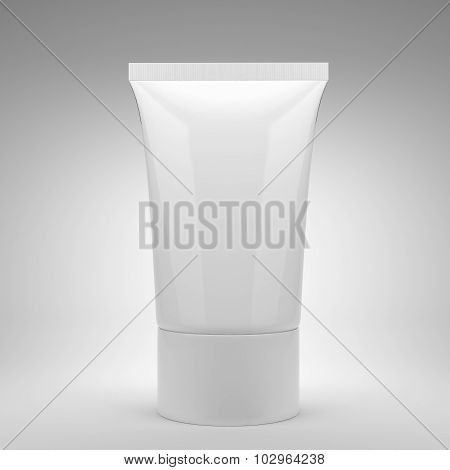 Blank Cosmetics Bottle. Best For Hand Or Face Cream.