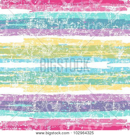 Bright Striped Seamless Pattern