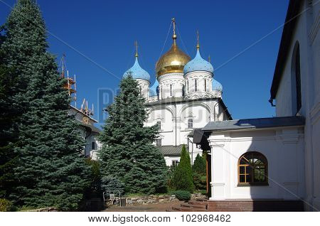 Moscow, Russia - September 23, 2015: Novospassky Monastery