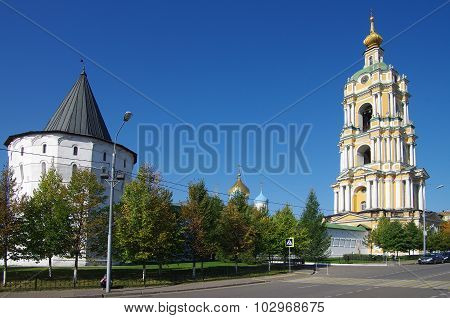 Moscow, Russia - September 23, 2015: Novospassky Monastery