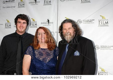 LOS ANGELES - SEP 25:  Dillion Sisson, Margina Sisson, Gary Sisson at the Catalina Film Festival Friday Evening Gala at the Avalon Theater on September 25, 2015 in Avalon, CA
