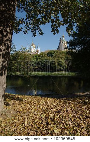 Moscow, Russia - September 23, 2015: Novospassky Monastery