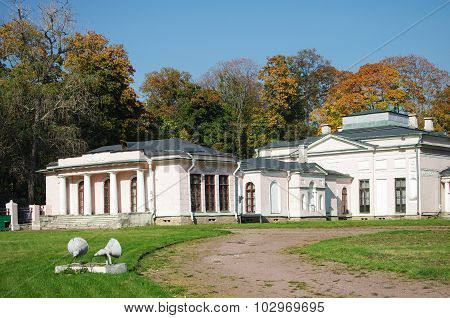 Moscow, Russia - September 25, 2015: The Ostankino Estate Museum