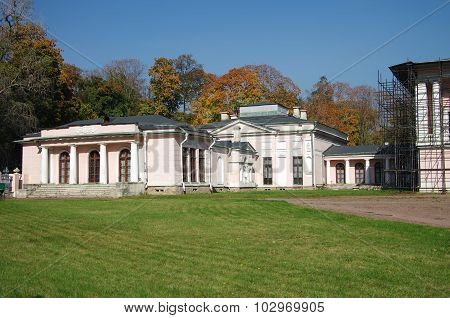 Moscow, Russia - September 25, 2015: The Ostankino Estate Museum