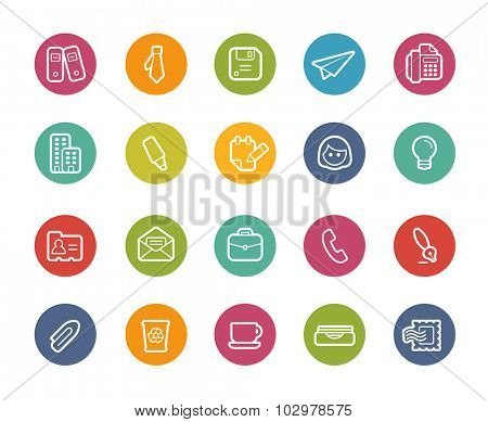 Office and Business Icons // Printemps Series
