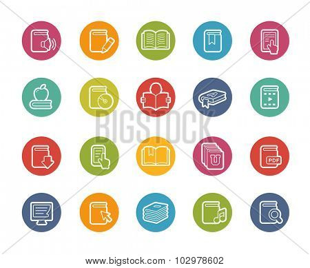 Book Icons // Printemps Series