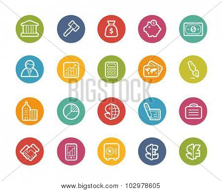 Business and Finance Icons // Printemps Series