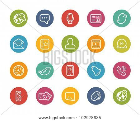 Social Network Icons // Printemps Series
