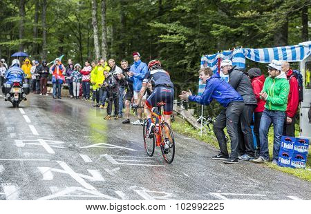 The Cyclist Sylvain Chavanel - Tour De France 2014