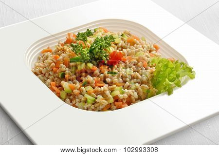 Farro Salad With Vegetables