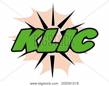Isolated Comic Onomatopoeia