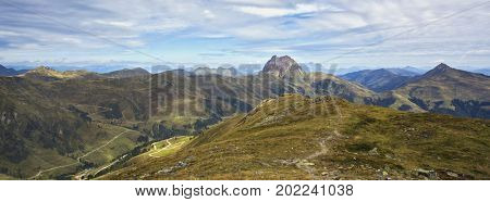 Wildkogel Panorama Path in High Tauern, Austria
