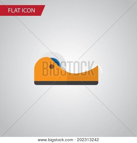 Sticky Vector Element Can Be Used For Sticky, Adhesive, Tape Design Concept.  Isolated Adhesive Tape Flat Icon.