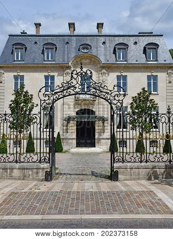 Epernay France - July 26 2016 : Avenue De Champagne The Street Of Champagne Manufacturer